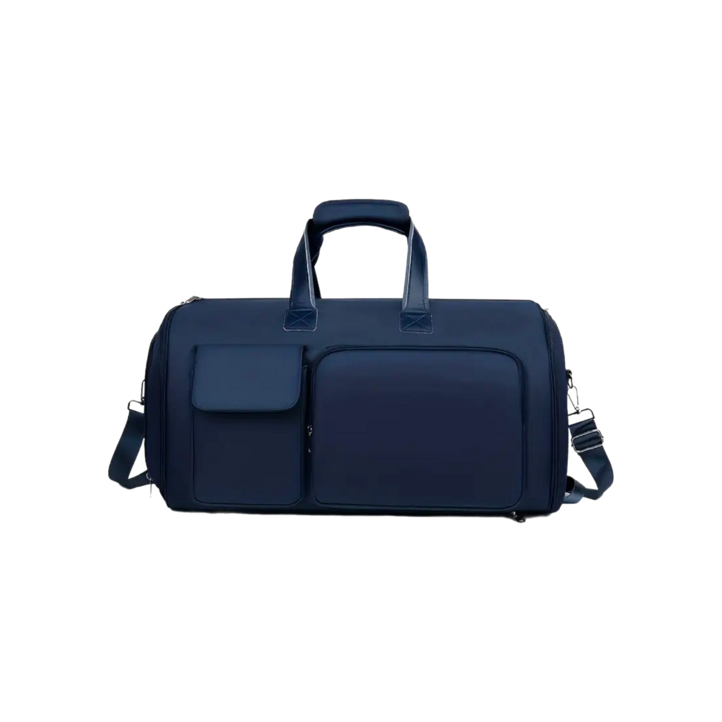 Sac de voyage innovant et tendance MODULEVA avec rangement dans la doublure - coloris bleu marine