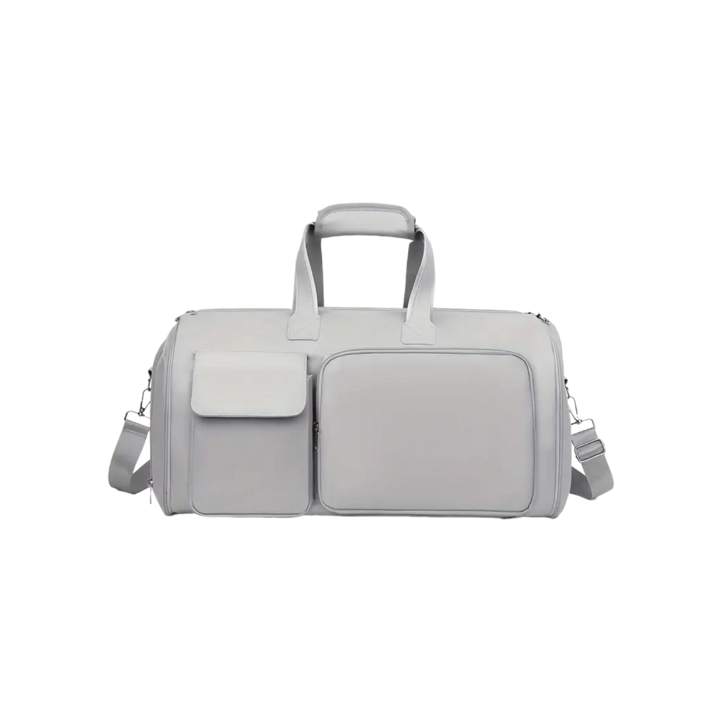 Sac de voyage innovant et tendance MODULEVA avec rangement dans la doublure - coloris gris