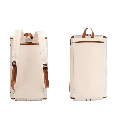 sac a dos ou sac a bandoulière de voyage pliable qui permet de faire tout rentrer dans la valise
