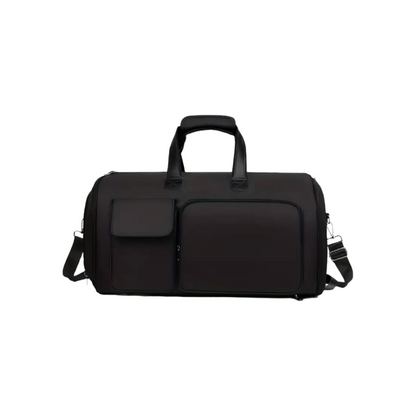 Sac de voyage Moduleva noir – bagage cabine pratique et pas cher avec rangement dans la doublure. Gain de place, idéal avion toutes compagnies