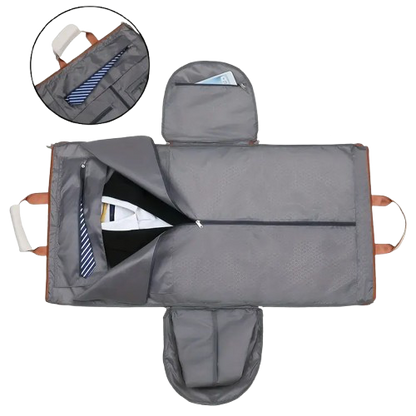 la valise qui permet de ranger les vêtements dans la doublure pour éviter les frais de bagage en soute 