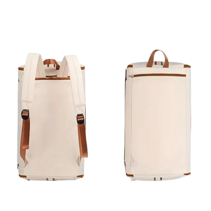 sac a dos ou sac a bandoulière de voyage pliable qui permet de faire tout rentrer dans la valise 