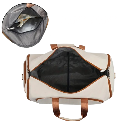 sac de voyage pliable malin et pratique nouveauté en France pour prendre l'avion bagage cabine valise sac a dos ou bandoulière pour voyager 