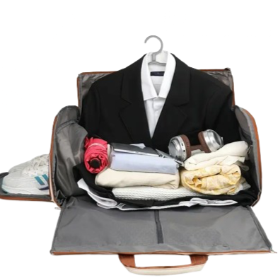 sac de voyage dans lequel tu peux ranger tes vêtements dans la doublure économique et gain de place valise cabine bagage a main pratique 